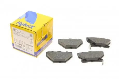 2204240 Колодки гальмівні (задні) Toyota Corolla 01-08/Prius 00-09/Yaris/Celica 99-05 METELLI підбір по vin на Brocar