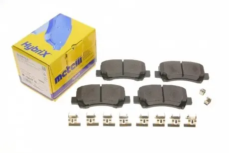 2204190 Колодки тормозные (передние) Chery A1 07-14/Cowin 10-15/QQ6 06-13/Suzuki Wagon R+ 98-00 METELLI підбір по vin на Brocar