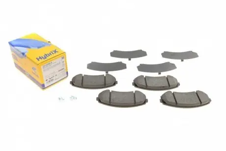 2203990 Колодки тормозные (передние) Mitsubishi Grandis 04-11/Pajero II-IV 90-/Mazda E2000/2200 88-03 METELLI подбор по vin на Brocar