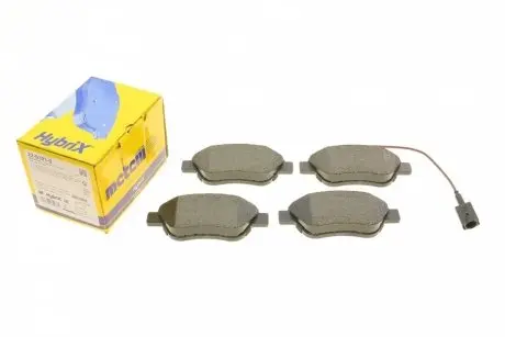 2203210 Колодки гальмівні (передні) Citroen Nemo 10-/Peugeot Bipper/Fiat 500/500C 08-/Punto 12- (+датчики) METELLI підбір по vin на Brocar