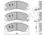 2201340 Колодки тормозные (передние) Citroen C-Crosser 07-/Mitsubishi Outlander/Pajero 98-/Lancer/L400 94-03 METELLI підбір по vin на Brocar
