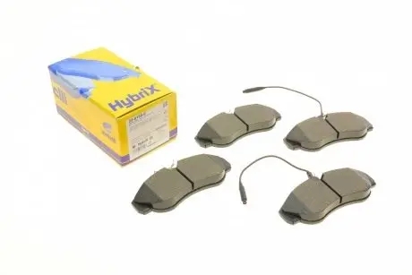 2201550 Колодки гальмівні (передні) Citroen Jumper 94-/Fiat Ducato/Peugeot Boxer 94-02 R16 (+датчики) METELLI підбір по vin на Brocar