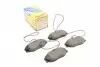 Колодки тормозные (передние) Citroen Xsara 98-05/Peugeot 306 96-01/406 95-04/607 00-11 (+датчики) 2202140