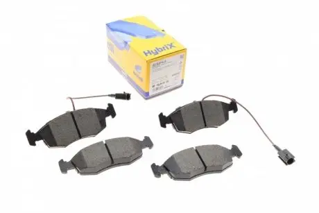 2202744 Колодки тормозные (передние) Fiat 500/Punto 05- METELLI подбор по vin на Brocar