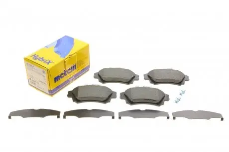 2202860 Колодки тормозные (передние) Mitsubishi Carisma 95-06/Volvo S40 I/V40 95-04 METELLI подбор по vin на Brocar