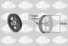 2156072 KOLO PASOWE WALU HYUNDAI/KIA 1.5/1.6CRDI SASIC підбір по vin на Brocar