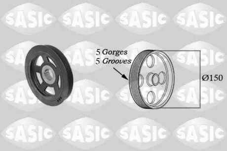 2156072 KOLO PASOWE WALU HYUNDAI/KIA 1.5/1.6CRDI SASIC підбір по vin на Brocar