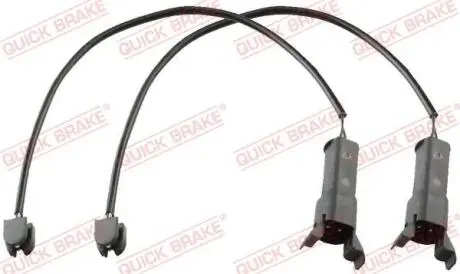 WS0109A Датчик зносу дискових гальмівних колодок QUICK BRAKE підбір по vin на Brocar