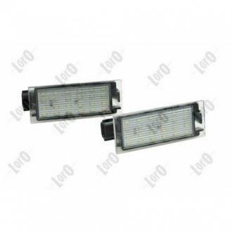 L422100001LED LAMPA TABL REJ LE+PR LED RENAULT CLIO II ABAKUS підбір по vin на Brocar