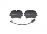 0986494916 Колодки тормозные (задние) Audi A4/A5/A6/A7 10-/Porsche Macan 14- (+датчик L=215mm) BOSCH підбір по vin на Brocar