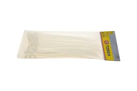 44E977 OPASKI ZACISKOWE 4.8 X 200 MM, 75 SZT., Topex підбір по vin на Brocar