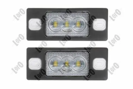 L402100001LED Ліхтар номерного знака ABAKUS підбір по vin на Brocar