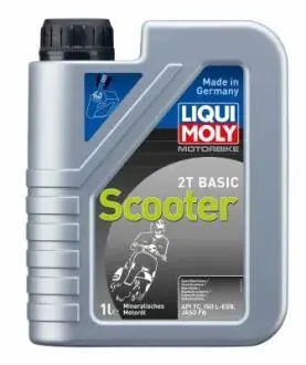 1619 Олива для 2-тактних двигунів - Motorbike 2T Basic Scooter LIQUI MOLY підбір по vin на Brocar