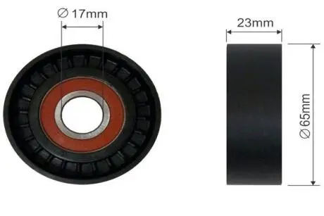 FT44545 NAPINACZ PASKA MICRO-V DAILY 00- ROLKA FAST подбор по vin на Brocar