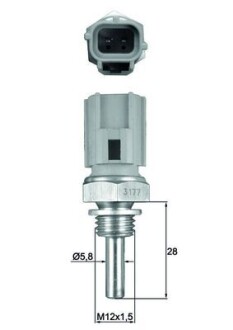 TSE27 CZUJNIK TEMPERATURY FORD LEXUS MAZDA MAHLE / KNECHT подбор по vin на Brocar