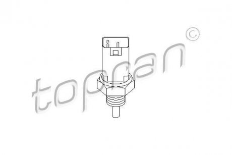 207064 Датчик температуры жидкости охлаждения TOPRAN підбір по vin на Brocar