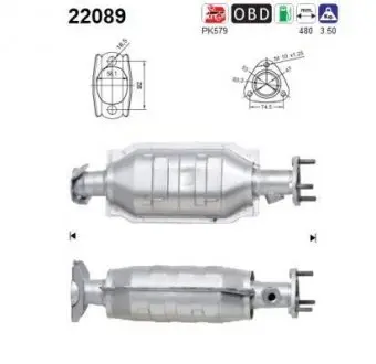 9940831 KATALIZATOR S 99.40.831 SZT STARLINE STARLINE подбор по vin на Brocar