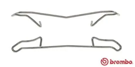 A02245 Гальмівні колодки (монтажний набір) BREMBO підбір по vin на Brocar