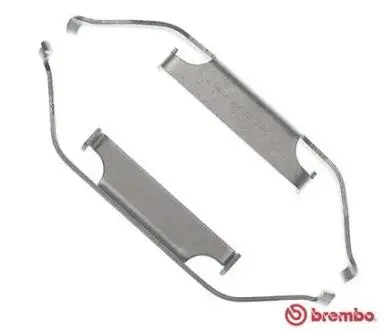 A02223 Гальмівні колодки (монтажний набір) BREMBO підбір по vin на Brocar