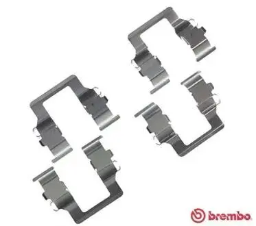 A02201 Гальмівні колодки (монтажний набір) BREMBO підбір по vin на Brocar