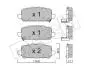 Колодки гальмівні (задні) Honda HR-V 14- 2210840