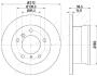 TARCZA HAM. MERCEDES-BENZ SPRINTER 61000526
