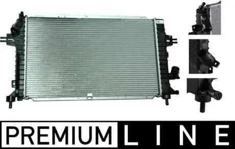 CR920000P Радіатор, система охолодження двигуна MAHLE / KNECHT підбір по vin на Brocar