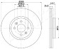 60000705 TARCZA HAM. RENAULT GRAND SCENIC ASHIKA підбір по vin на Brocar