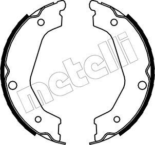 530227 Тормозные колодки ручного тормоза METELLI подбор по vin на Brocar