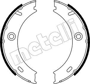 530240 Тормозные колодки ручного тормоза METELLI подбор по vin на Brocar