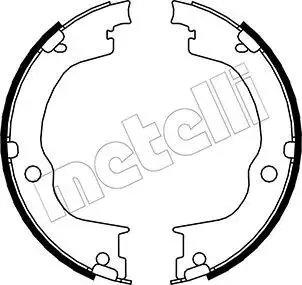 530317 Тормозные колодки ручного тормоза METELLI подбор по vin на Brocar