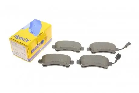 2210330 Колодки тормозные (задние) Citroen Jumper/Peugeot Boxer 10- (с датчиком) METELLI подбор по vin на Brocar