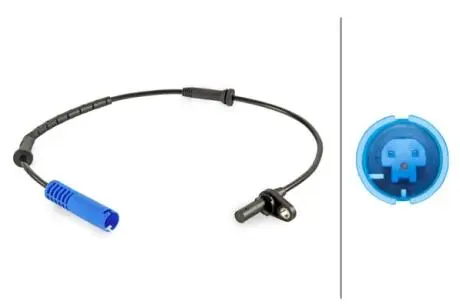 6PU012806101 Датчик, частота вращения колеса HELLA подбор по vin на Brocar
