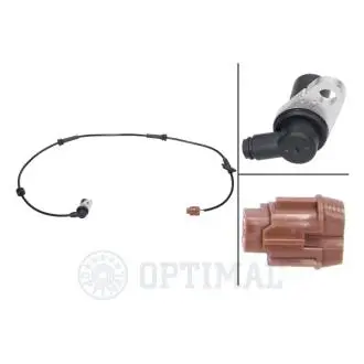 06S389 Датчик, частота обертання колеса OPTIMAL підбір по vin на Brocar