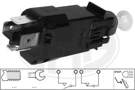 330547 Выключатель фонаря сигнала тормоза ERA підбір по vin на Brocar