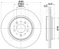 61000326 TARCZA HAM. VOLVO XC90 TYL 02- ASHIKA підбір по vin на Brocar