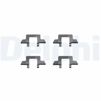 LX0341 Ремкомплект тормозных колодок DELPHI підбір по vin на Brocar
