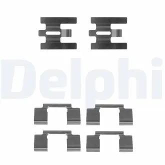 LX0224 Ремкомплект гальмівних колодок DELPHI підбір по vin на Brocar