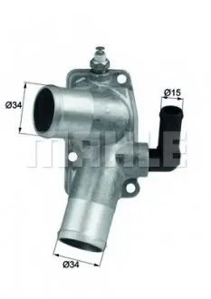 TI4492D Термостат системи охолодження MAHLE / KNECHT підбір по vin на Brocar