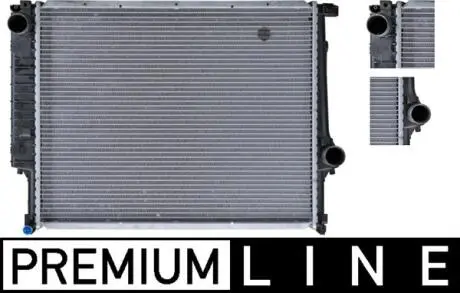 CR328000P A_Радіатор 440 mm BMW 3 (E36) MAHLE / KNECHT підбір по vin на Brocar