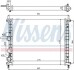 617848 Радиатор, охлаждение двигателя NISSENS підбір по vin на Brocar