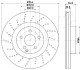 TARCZA HAM. MERCEDES SLK 11- 60000558