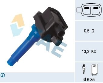 80420 CEWKA ZAPLONOWA JEDNOISKROWA FAE підбір по vin на Brocar