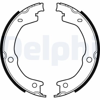 LS2118 Барабанные тормозные колодки DELPHI підбір по vin на Brocar