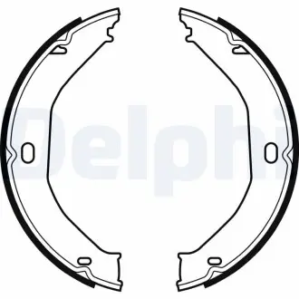 LS2078 Барабанные тормозные колодки DELPHI подбор по vin на Brocar