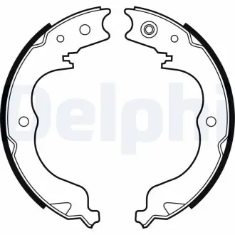 LS2008 Барабанные(тормозные) колодки DELPHI подбор по vin на Brocar