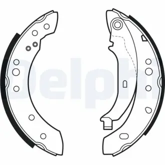 LS2002 Барабанні(тормозні) колодки DELPHI підбір по vin на Brocar