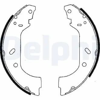 LS1715 Барабанные(тормозные) колодки DELPHI подбор по vin на Brocar