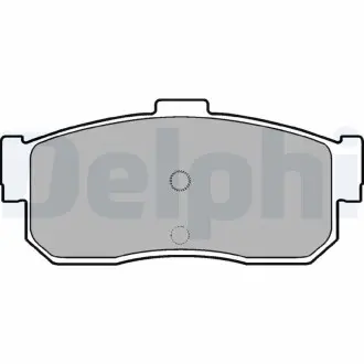 LP975 Гальмівні(тормозні) колодки DELPHI підбір по vin на Brocar