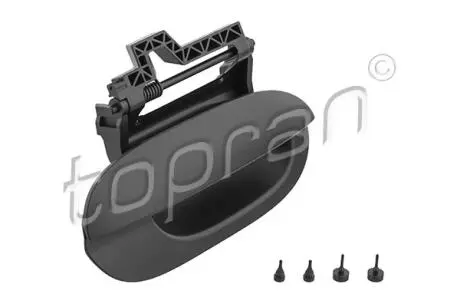 502468 Зовнішня ручка дверей TOPRAN підбір по vin на Brocar